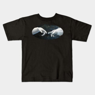 The Astronauts within the Creation of Space Kids T-Shirt